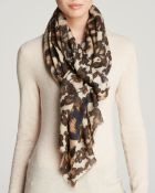 Bindya Draped Leopard Scarf - Lyst