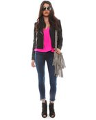 J Brand Mid Rise Skinny Jean - Lyst