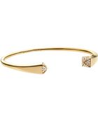 Michael Kors Crystallized Reverse Cuff - Lyst