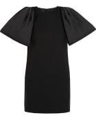 Giambattista Valli Bow-Embellished Textured-Wool Mini Dress - Lyst