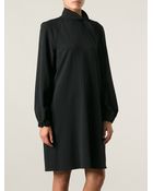 Lanvin Loose Fit Dress - Lyst