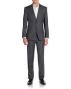 Calvin Klein Slim-Fit Wool Suit - Lyst