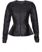 Scoop Long Sleeve Peplum Jacket - Lyst