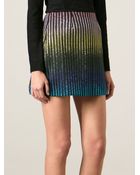 Marco De Vincenzo Embellished Skirt - Lyst