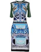 Mary Katrantzou Short Dress - Lyst