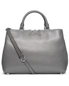Michael Kors Florence Leather Large Satchel - Lyst