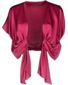 Alberta Ferretti Top - Lyst