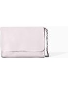 Zara Leather Messenger Bag - Lyst