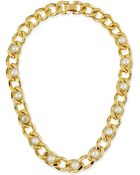 Tory Burch Winchel Pearly Chain Necklace - Lyst
