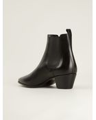 Saint Laurent 'Wyatt' Chelsea Boots - Lyst