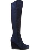 Steven By Steve Madden Whispper Wedge Tall Boots - Lyst