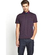 Ted Baker Mens Floral Printed Polo - Lyst