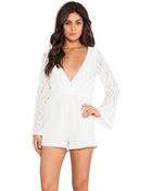 Mink Pink Sugar Sugar Playsuit - Lyst