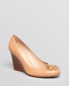 Tory Burch Wedge Pumps - Lowell - Lyst