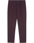 Reiss Timpani Twill Cotton Trousers - Lyst