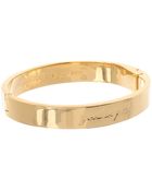 Kate Spade Good As Gold Idiom Bangle - Lyst