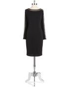 Bailey 44 Illusion Back Sheath Dress - Lyst