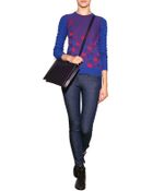 Kenzo Cashmere Jacquard Pullover - Lyst