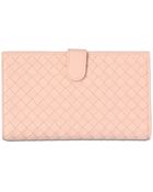 Bottega Veneta Intreccio Leather Continental Wallet - Lyst