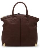 Vince Camuto Pilar Leather Tote Bag - Lyst