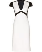Bottega Veneta Wool-Crepe Dress - Lyst