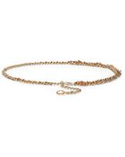 Tory Burch Leather Chain Belt - Lyst