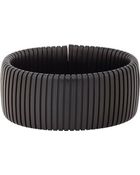 Sidney Garber Ridged Steel Cuff Bracelet - Lyst