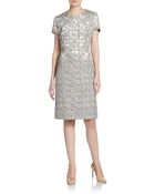 Escada Dessna Printed Dress - Lyst