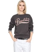 Etoile Isabel Marant Revolution Oversized Cotton Sweatshirt - Lyst
