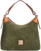 Dooney & Bourke Suede Hobo - Lyst