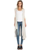 Ladakh Stripe Reverse Cardigan - Lyst