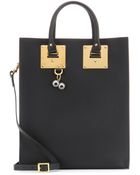 Sophie Hulme Leather Shopper - Lyst