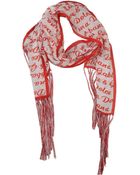Dolce & Gabbana Oblong Scarf - Lyst