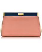 Marni Apricot Leather Pochette - Lyst