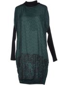 Pianurastudio Short Dress - Lyst