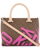 DKNY Logo Mini Tote - Lyst