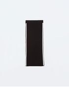 Zara Tube Skirt With Side Stripe - Lyst