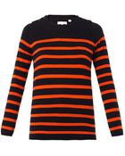 Chinti & Parker Guernsey Striped Cashmere Sweater - Lyst