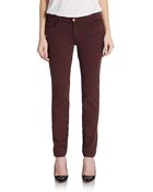 J Brand Skinny Straight-Leg Jeans/Pinot - Lyst