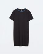 Zara Short Sleeve Dress - Lyst