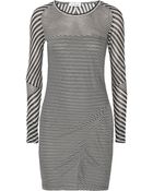 Etoile Isabel Marant Striped Cotton Jersey Mini Dress - Lyst