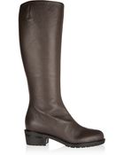 Giuseppe Zanotti Textured-Leather Knee Boots - Lyst