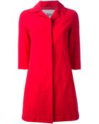 Herno Three Quarter Sleeve Coat - Lyst