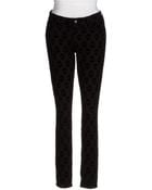 Guess Brittney Printed Skinny Ankle Jeans - Lyst
