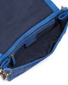 Pour La Victoire Morandi Snake-Embossed Leather Clutch Bag - Lyst