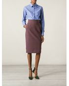 Stella Jean 'Anphora' Pencil Skirt - Lyst