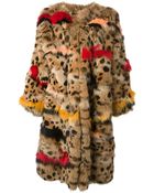 Chloé Oversize Fur Coat - Lyst