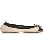 Yosi Samra Leather Ballet Flats - Lyst