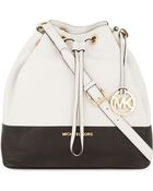 MICHAEL Michael Kors Jules Large Leather Shoulder Bag - Lyst