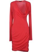 Pinko Kneelength Dress - Lyst